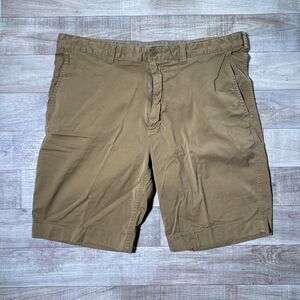 Cremieux Shorts Mens Size 38 Brown Cotton Summer Resort Beach Preppy Casual